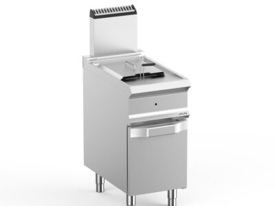 Friteuse gaz 14 litres sur coffre, 1 panier A770046 MBM