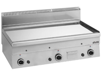 Plaque gaz lisse chromée MBM