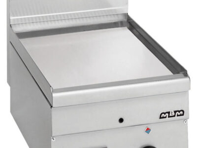 Plaque gaz lisse chromée MBM