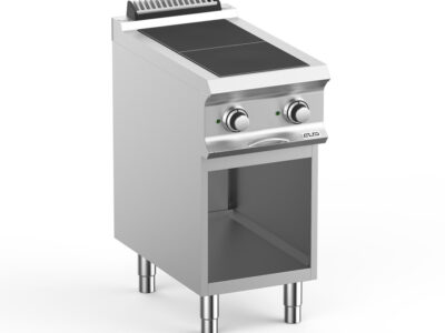 Plaque induction 2 zones de chauffe intégrées MBM – performance et précision professionnelles