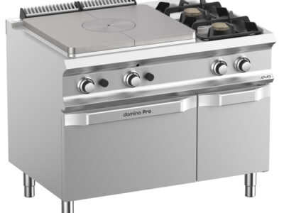 2 feu vifs, gaz plaque coup de feu 10 kW, four gaz,1 porte MBM
