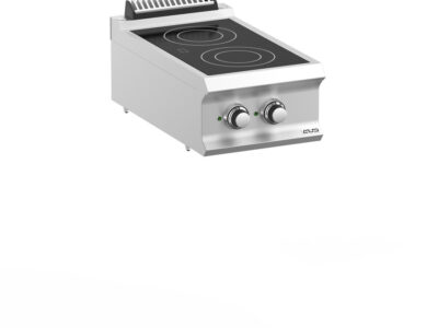 Fourneau vitrocéramique 2 zones de cuisson MBM – performance et précision professionnelles