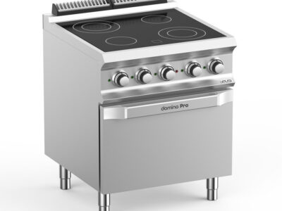 Fourneau vitrocéramique 4 zones de cuisson, 1 four électrique MBM