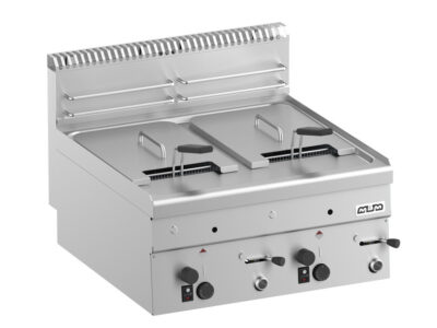 Friteuse double gaz MBM 2x8 litres – cuisson rapide et professionnelle